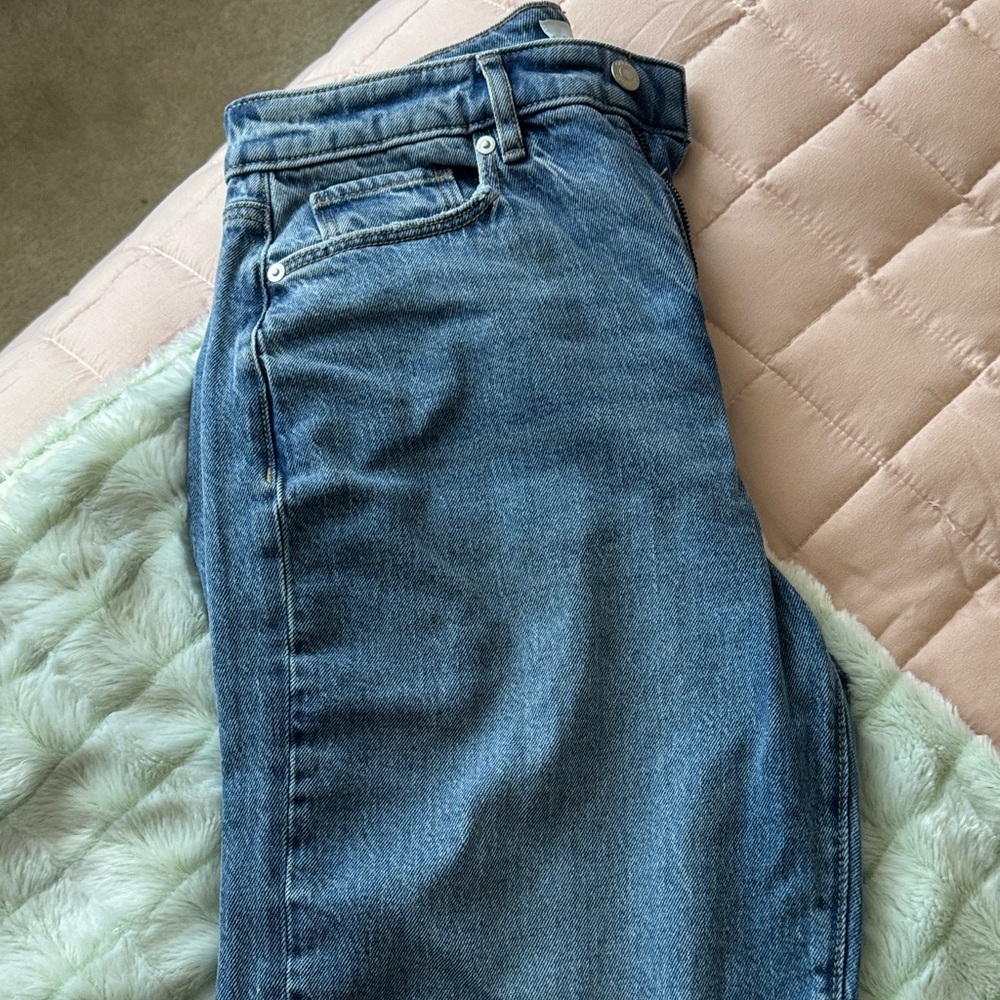 LOFT Classic Blue Straight Leg Jeans